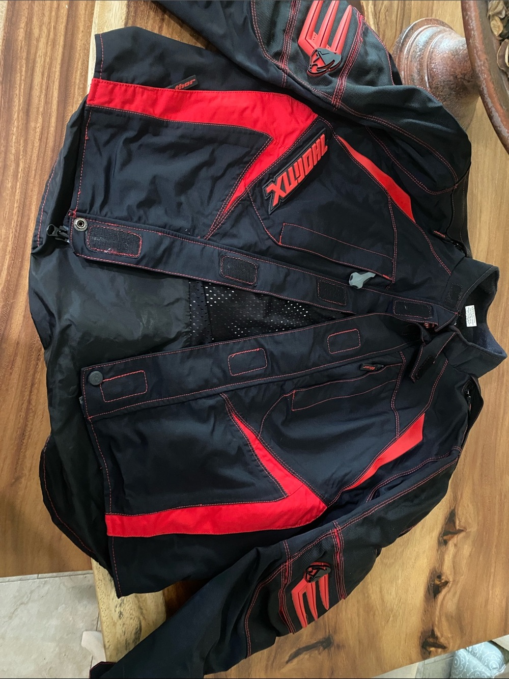 thor Black and Red Performance Jacket